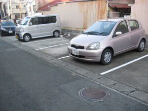 駐車場内ライン引き工事