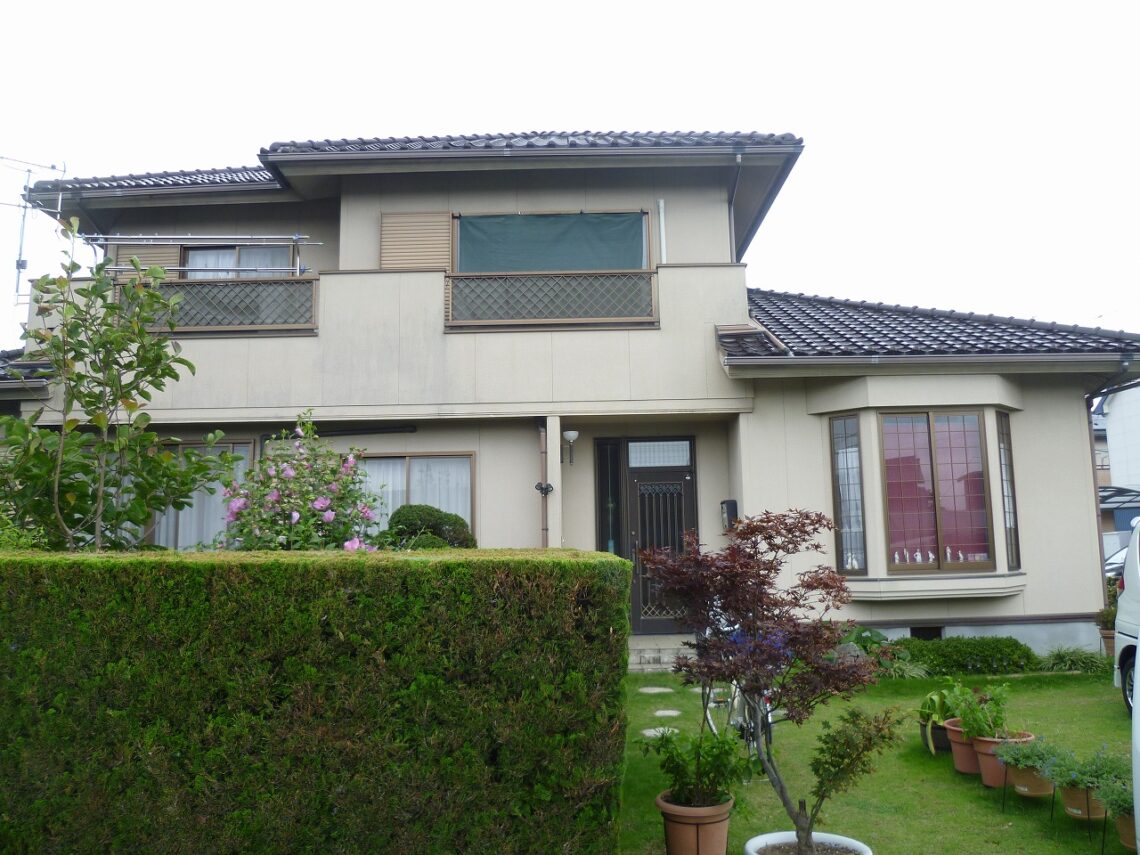 浜松市 東区 中郡町 M様邸 施工事例 浜松の屋根外壁塗装リフォーム 尾越塗料販売株式会社